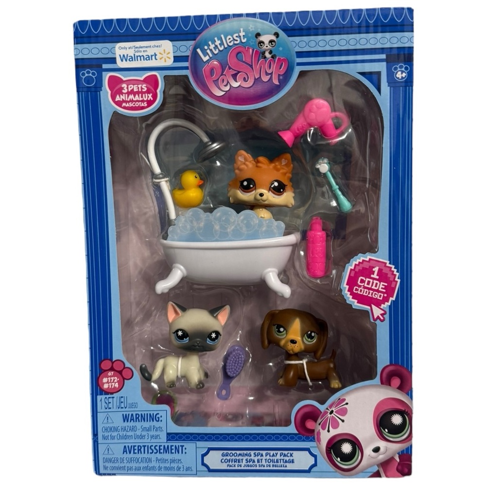 Littlest Pet Shop 3 Pets Spa Pack